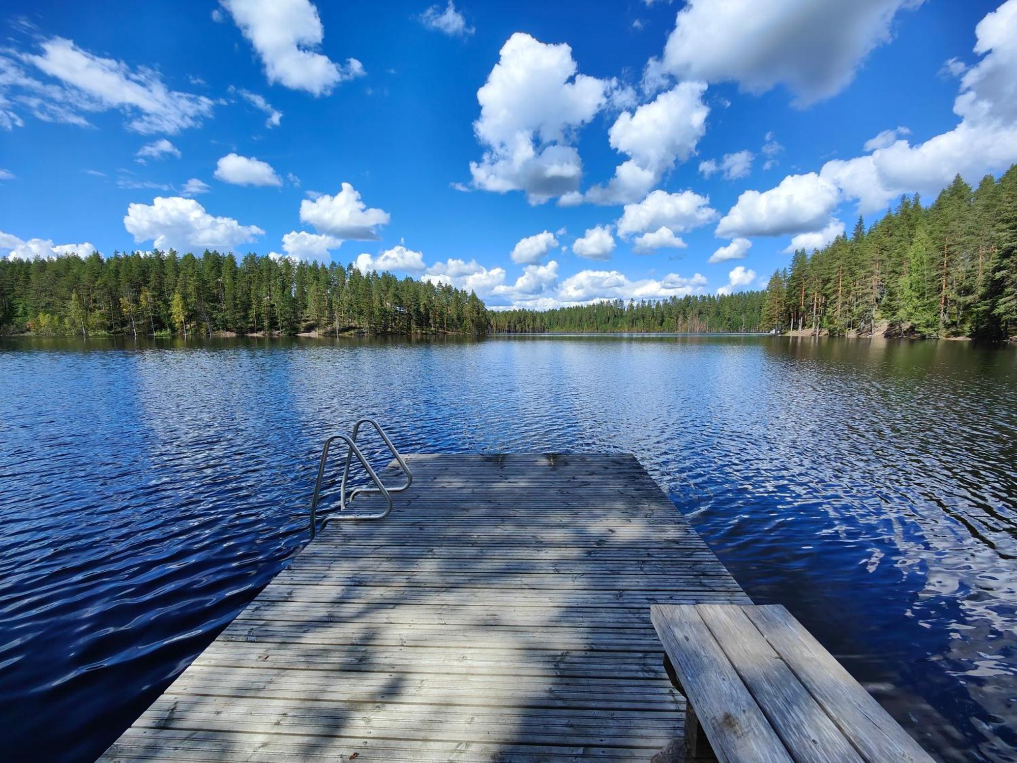Ahvenlampi Camping Saarijärvi Eksteriør bilde