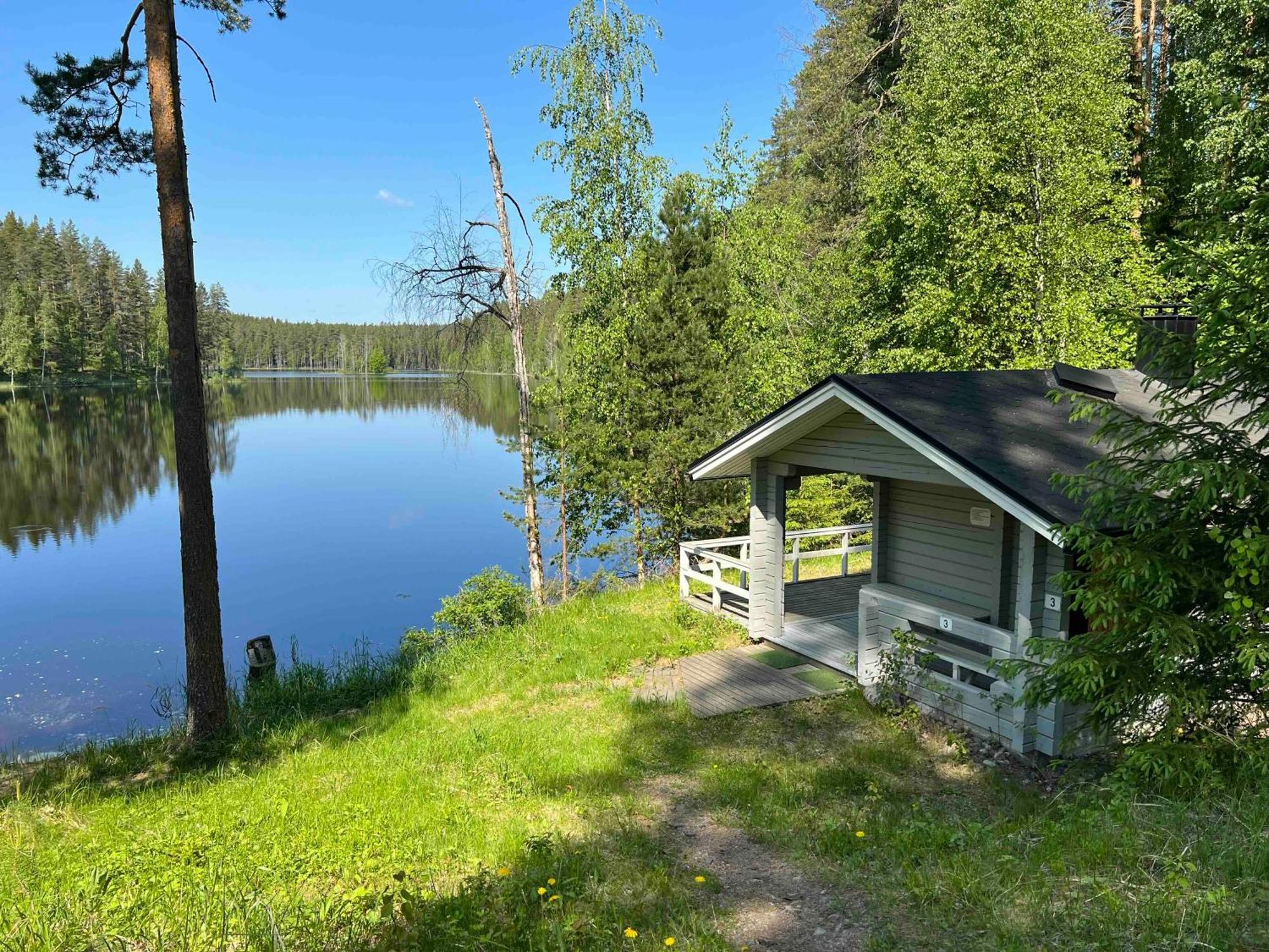 Ahvenlampi Camping Saarijärvi Eksteriør bilde