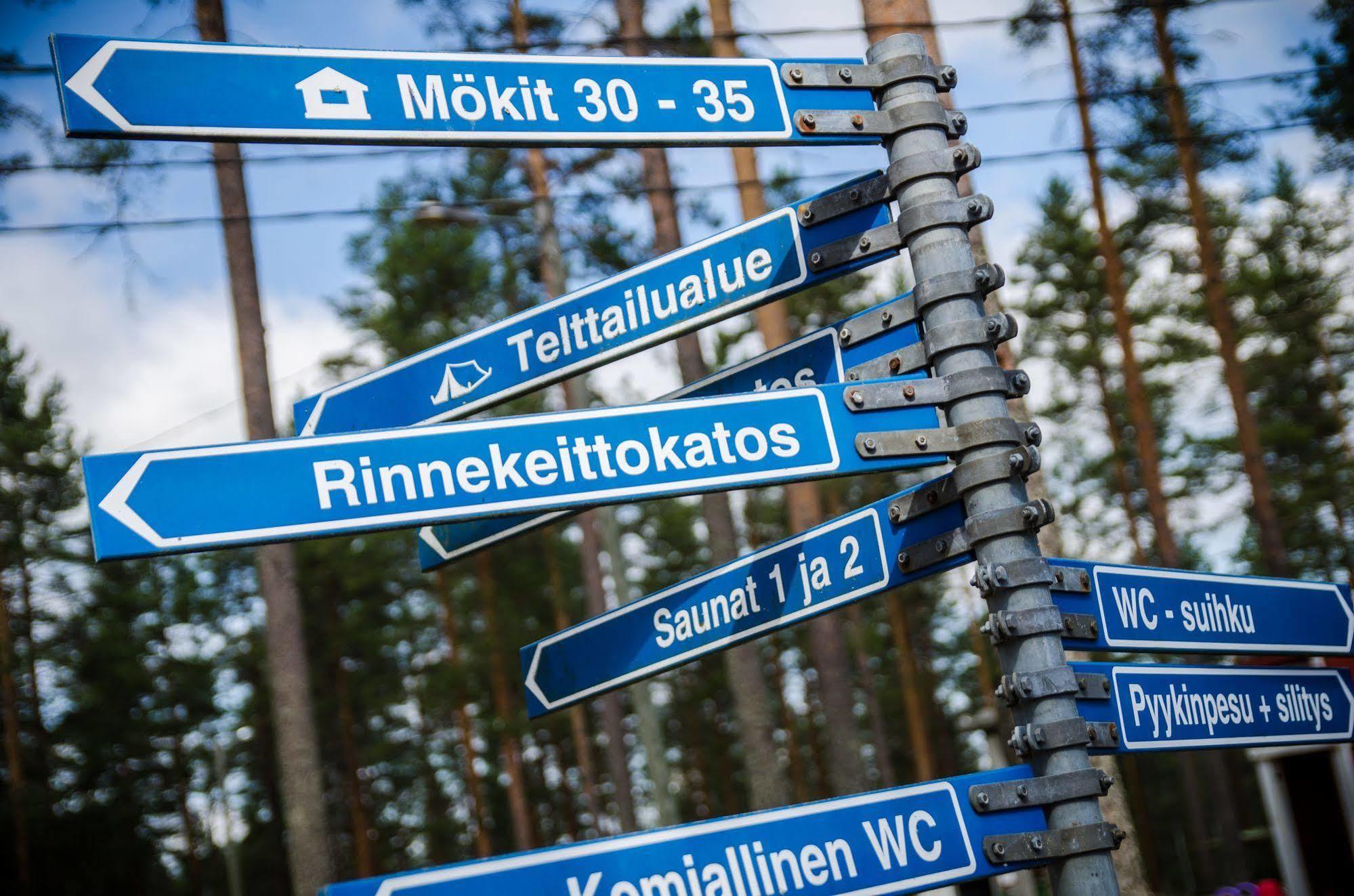 Ahvenlampi Camping Saarijärvi Eksteriør bilde