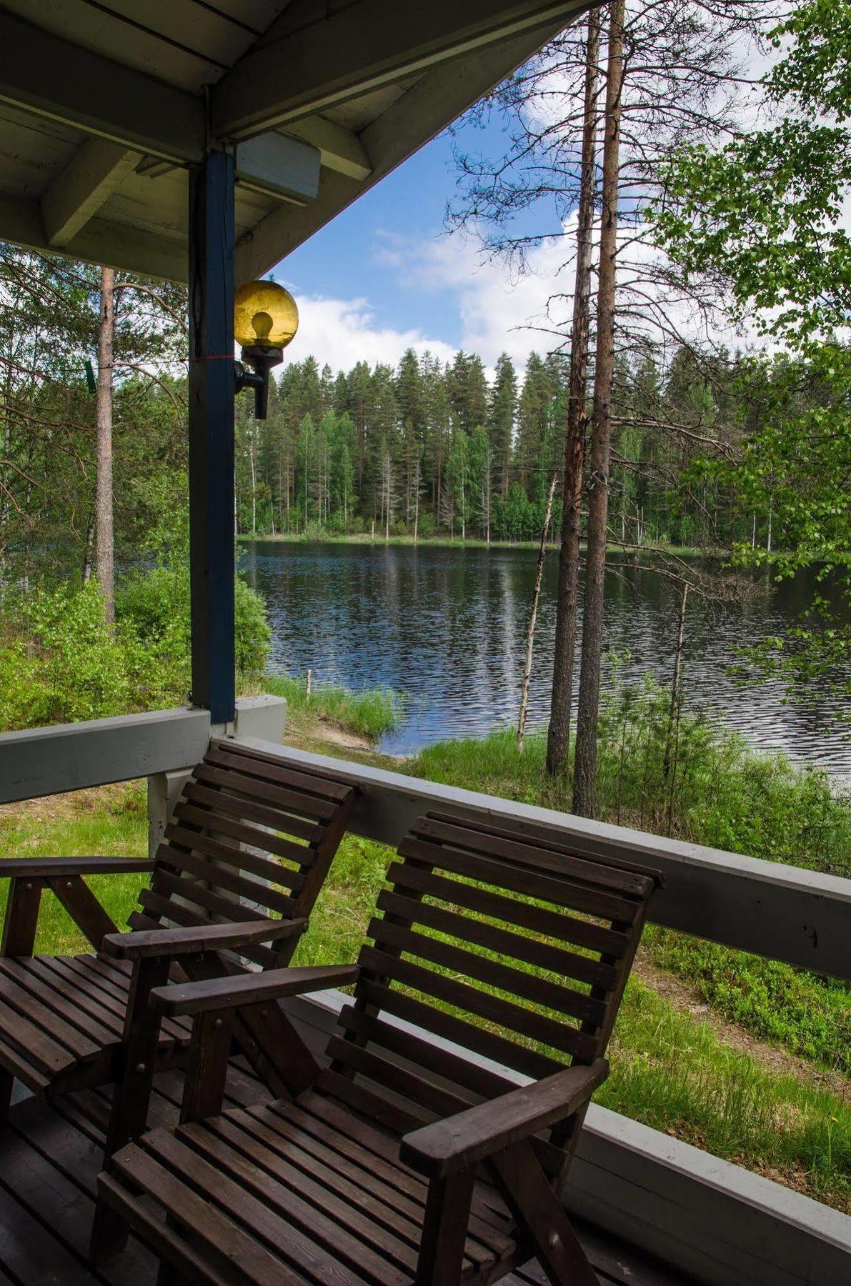 Ahvenlampi Camping Saarijärvi Eksteriør bilde